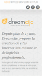 Mobile Screenshot of dreamclic.com